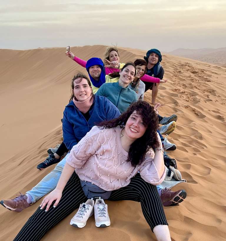 grupo Fin de año Marruecos